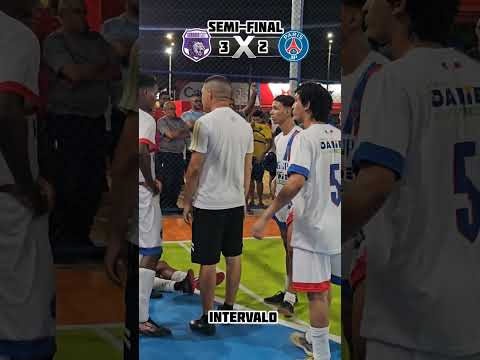 Semifinal da Copa da quebrada de futsal no bairro Coroado em São Luís 2025