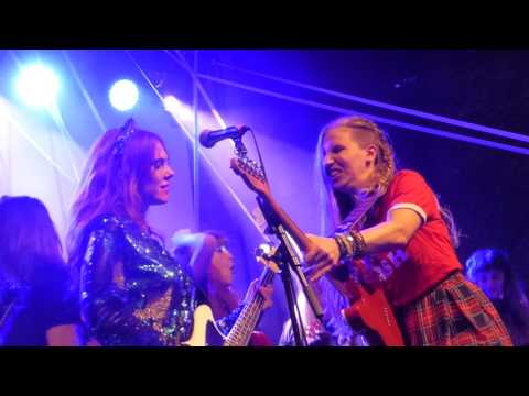 KATE NASH Underestimate the  Girl with foray into the crowd London Feb 2017