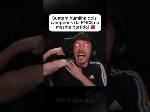 Suetam destruiu dois campeões e não poupou nenhum pro players nessa partida! 😈 #fortnite