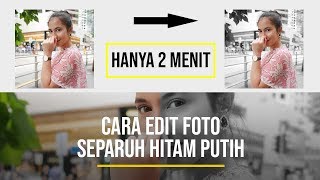 Cara Edit Background Foto Menjadi Hitam Putih