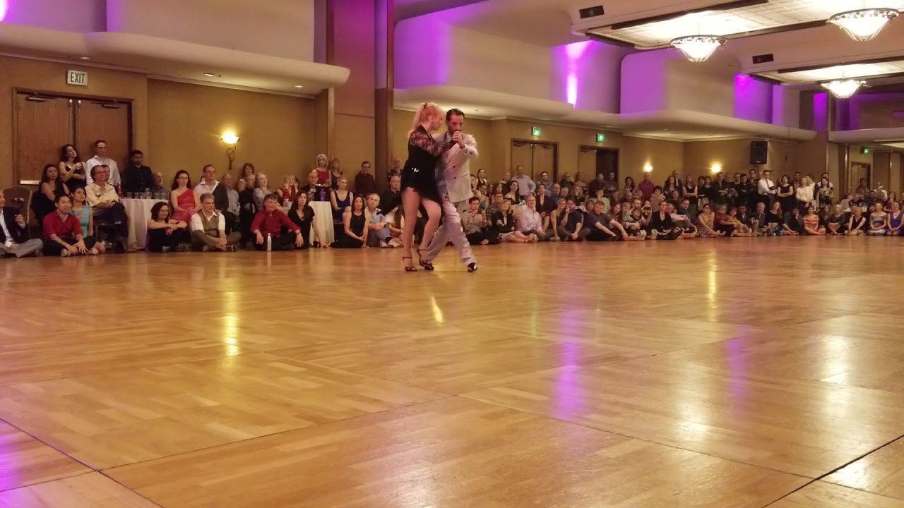 Chantal Eril and Pablo Nievas - performance (2 of 2) at ValenTango on February 22, 2019