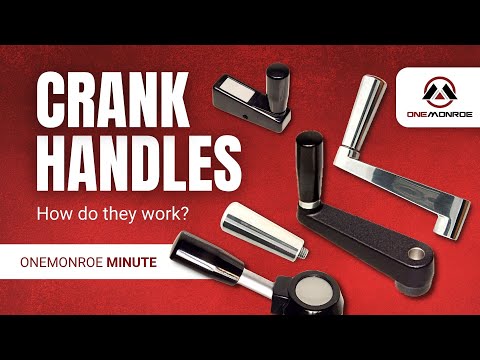 Part of a video titled What Are Crank Handles and How Do They Work? - YouTube