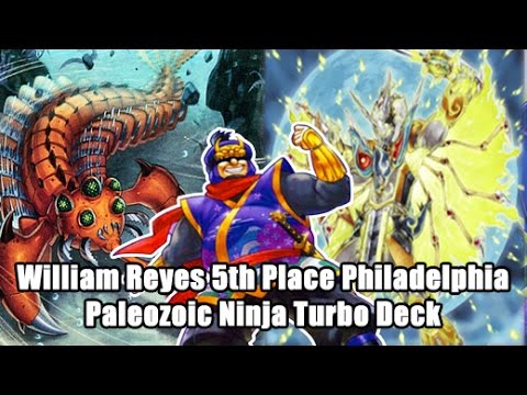 5th Place William Reye's Ninja Paleozoic Turbo Deck Profile Philadelphia, PA Regionals