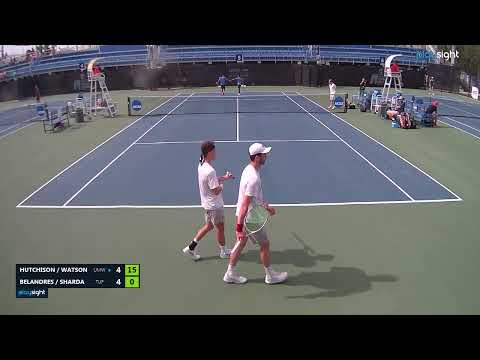 Moses Hutchison/Andrew Watson v Josh Belandres/Rishabh Sharda - UMW v TUF (match incomplete)