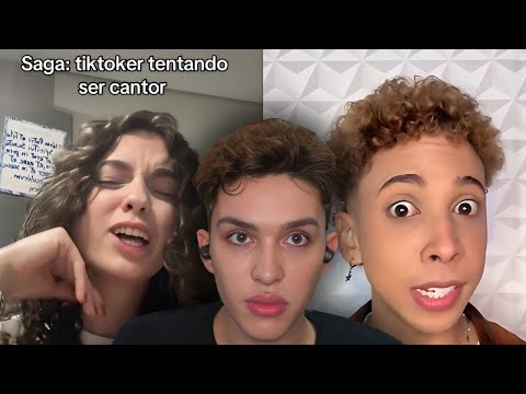 Tiktoker tentando ser cantor