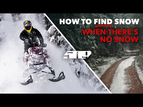 How To Find Snow? - When There's NO Snow!