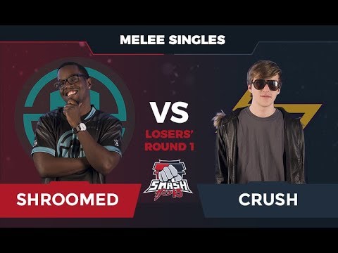 Shroomed vs Crush - Melee Singles: Losers' Round 1 - Smash Summit 5