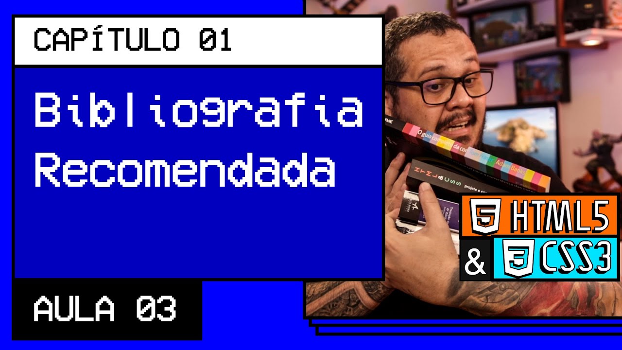 Melhores livros para aprender HTML5 e CSS3 - @Curso em Vídeo HTML5 e CSS3