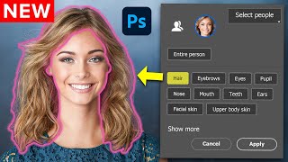 NEW Photoshop Tool Selects Body Parts in 1 Click (It’s Wild)
