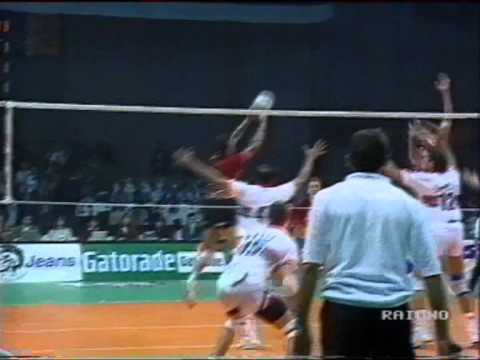 LEGAVOLLEY season 91-92 : Mediolanum Milano vs Sisley Treviso
