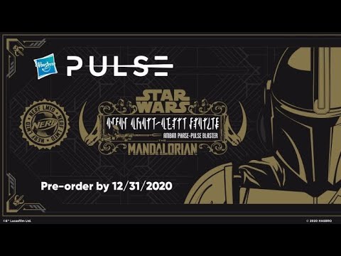 Hasbro Pulse | Fan First Friday: NERF LMTD Star Wars The Mandalorian Amban Phase-pulse Blaster