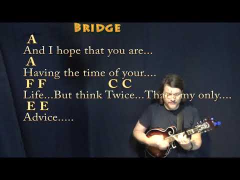 Crazy (Gnarls Barkley) Mandolin Cover Lesson with Chords/Lyrics - Capo 3rd