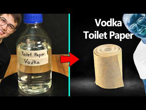 Turning Vodka Into Toilet Paper (Reverse Nilered)