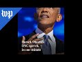 Barack Obama's DNC speech, in one minute