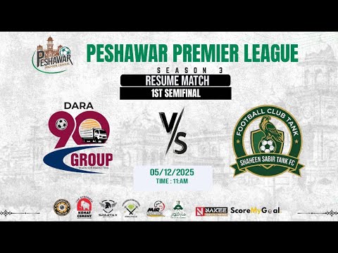 RESUME MATCH |SHAHEEN SABIR TANK VS MARKHOR DARA 90 GROUP |PESHAWAR PREMIER LEAGUE SEASON 3|