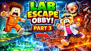 Lab Escape Obby Part 3 😱 | Sabse Mushkil Level! | Roblox Hindi | VikashXbyte 