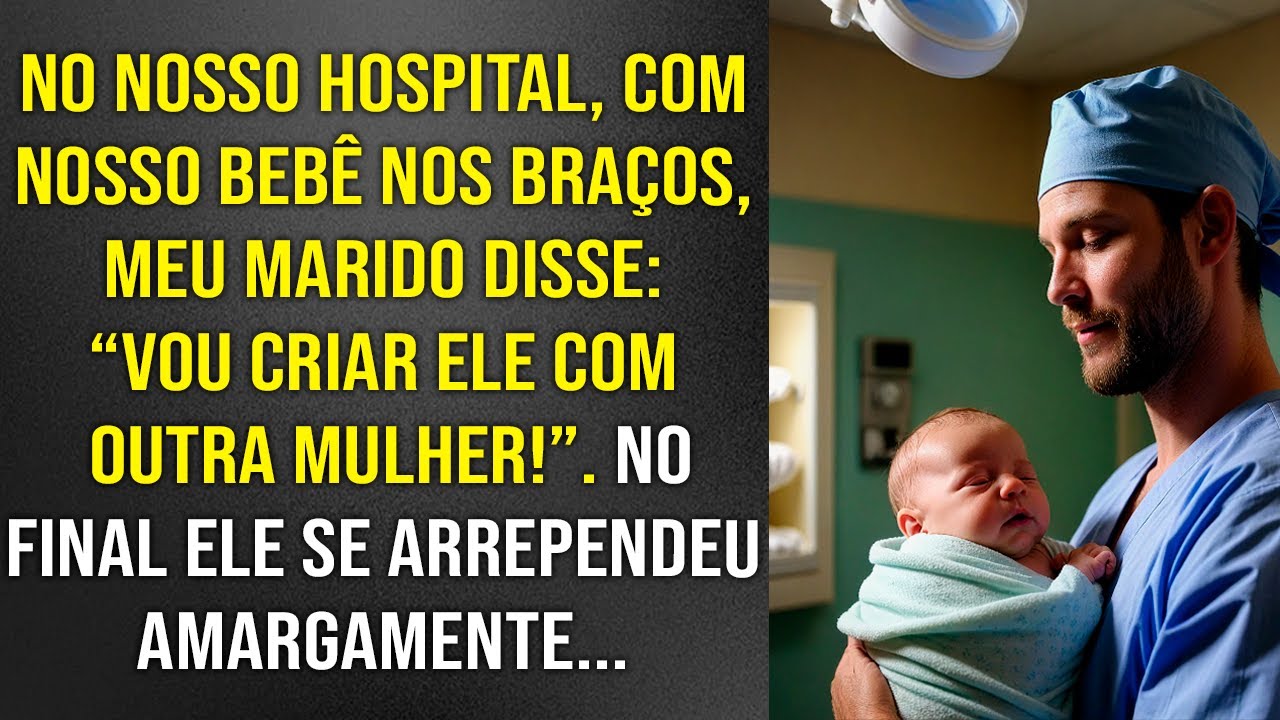 No hospital, com nosso bebê nos braços meu marido disse: ‘Vou criar ele com outra mulher ’. No final