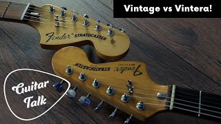 Video thumbnail for Guitar Talk - Fender Vintera 70's Hardtail Strat vs Fender '79 Hardtail Strat! Which is better?! by Guitar Talk | Guitar Gear Giveaway