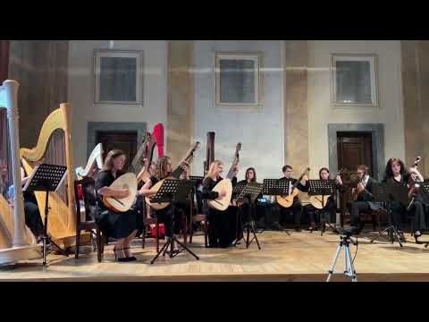 Uccellini - BERGAMASCA harp & bandura version | Music Academy Kraków