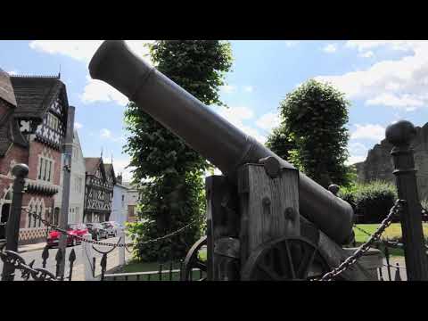 LUDLOW TOWN SHROPSHIRE UK