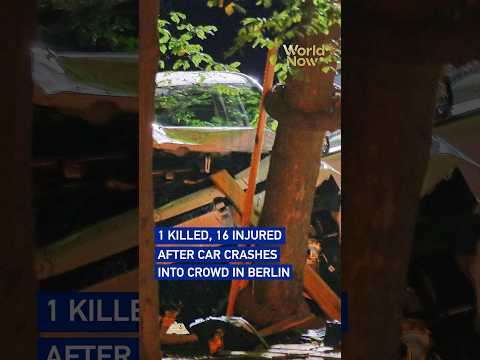 1 killed, 16 injured after car crashes into crowd in Berlin #worldnow
