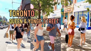 Download lagu Toronto Queen Street To Yonge St Downtown walking Tour Canada 4K mp3