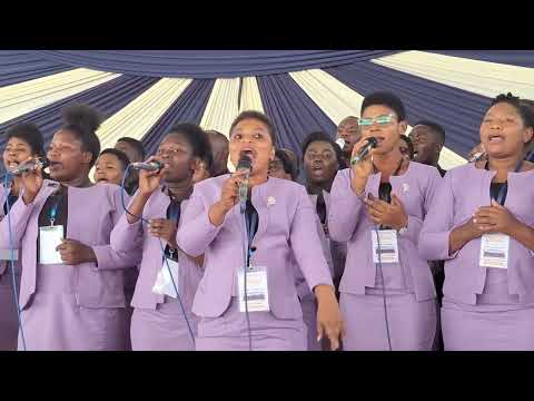 SALASALA SDA CHOIR  on stage  @ Mathare north sda camp meeting