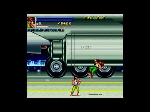Ultimate Double Dragon (Demo 0.2.1) Playthrough - Krauser Remixed OST mode