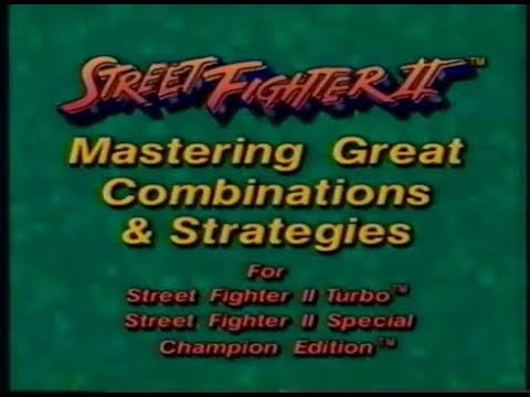 Street Fighter 2- Mastering Great Combinations & Strategies VHS