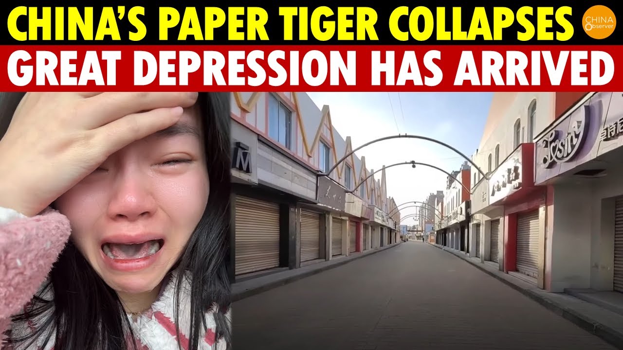 China’s Paper Tiger Is Finished, the Great Depression Has Arrived! People Live on Instant Noodles
