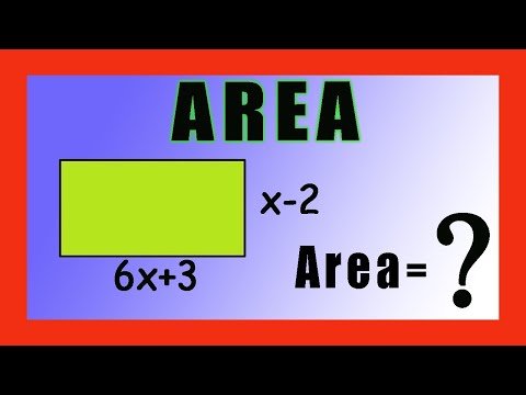 ✅👉 Area of a Rectangle with Algebraic Expressions
