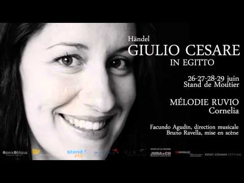 Musique des Lumières - Giulio Cesare - Mélodie Ruvio