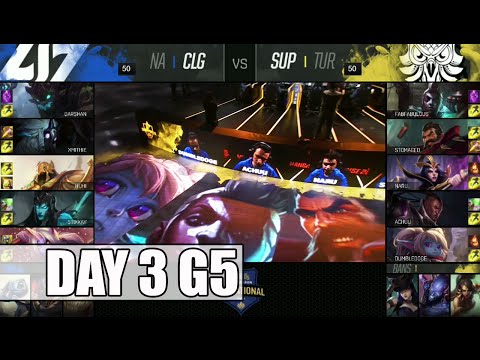 CLG vs SuperMassive | Day 3 Mid Season Invitational 2016 | CLG vs SUP G2 MSI 1080p