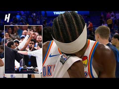 SGA RƠI LỆ khi nói về chấn thương của Jalen Williams 😢 (SGA in TEARS While Speaking About Jalen Williams' Injury 😢)