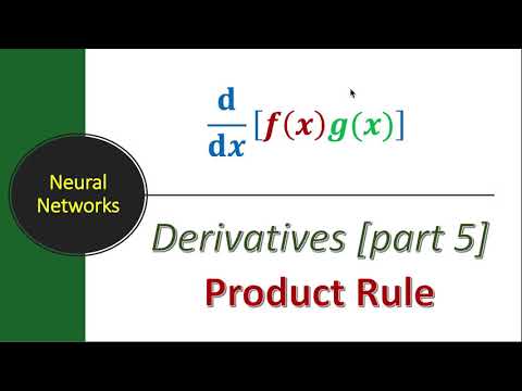 Lecture 12 Derivatives Part 5 | Product Rule of Differentiation