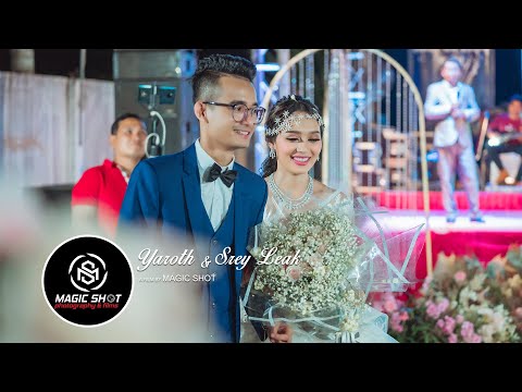 🎬❤️Yaroth & Srey Leak❤️🎬 Celebrated Beautiful Couple Wedding