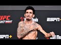 UFC Vegas 42: Holloway vs Rodriguez Weigh-in