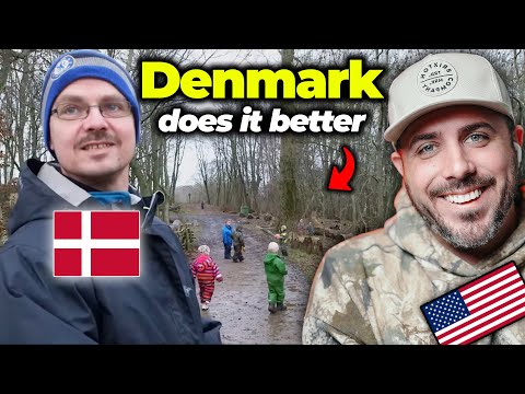 American Reacts to Denmark’s Forest Kindergarten 🌲