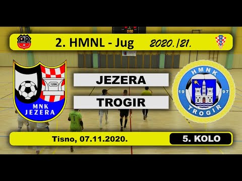 2. HMNL Jug, 5. KOLO: JEZERA - TROGIR  6:5, 07.11.20120