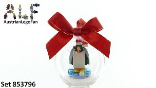 Lego Seasonal 853796 Penguin Holiday Ornament - Lego Speed Build Review by AustrianLegoFan