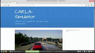 Carla Autonomous Driving Simulation Reinforcement Learning Turkiye