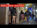 🇲🇽 Tijuana, México - Zona Norte Walking Tour Nightlife