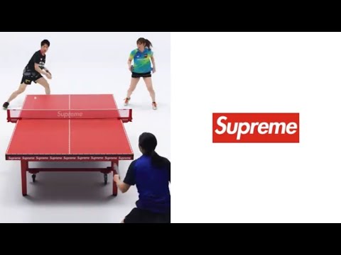 Supreme x Butterfly Indoor Table Tennis Table Trailer (2022)
