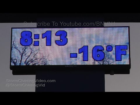 Minneapolis, MN  Brutal Sub Zero Cold Weather - 12/26/2017