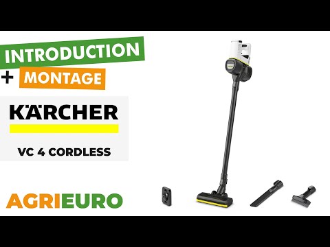  Presentation and Assembly of the Karcher VC 4 Cordless Power Broom