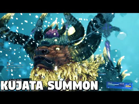 Final Fantasy 7 Rebirth - Kujata Summon