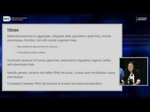 Determining the functional consequences of variants ... Kelly Frazer and Wendy Chung