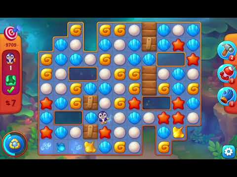 Fishdom Challenge Level 9709 (with Double Lightning Boosters) @choraelmin