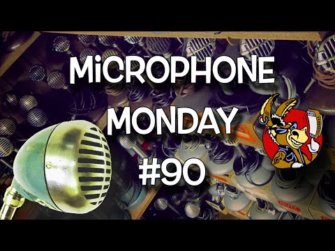 Microphone Monday #90 - Blues Harmonica, Shure CR41 vintage microphone, little walter blues harp