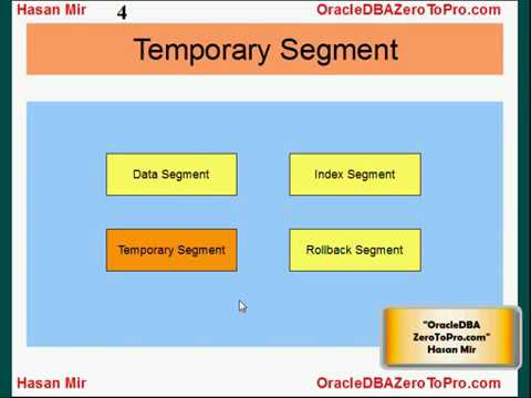10 Oracle DBA   Temporary Segment